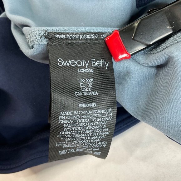 Sweaty Betty Jacket Womens Sz 0 XXS Power Workout Zip Through Msrp $118 Nwt - Picture 6 of 11